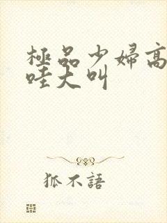 极品少妇高潮哇哇大叫