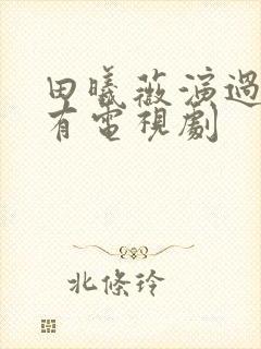 田曦薇演过的所有电视剧