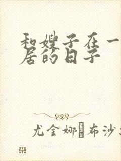 和嫂子在一起同居的日子封面