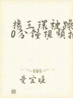 杨玉环被躁120分钟视频播放