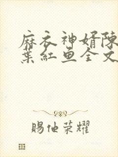 麻衣神婿陈黄皮叶红鱼全文阅读封面