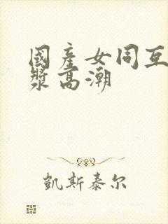 国产女同互慰白浆高潮封面