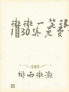 微微一笑很倾城1―30集免费高清