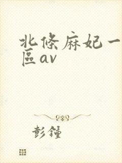 北条麻妃一区二区av