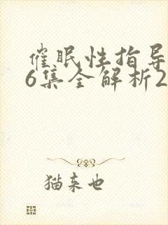 催眠性指导1～6集全解析2