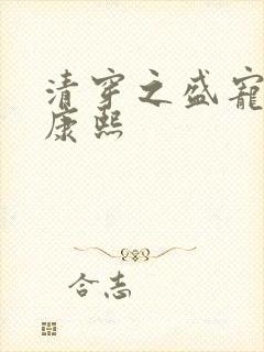 清穿之盛宠福妃康熙