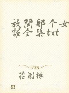 放开那个女巫小说全集txt封面