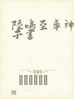 陆鸣至尊神殿电子书