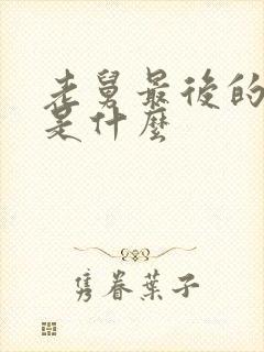 老舅最后的结局是什么