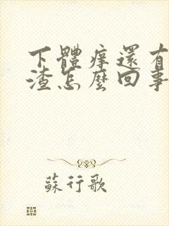 下体痒还有豆腐渣怎么回事