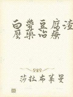 白带豆腐渣吃什么药治疗