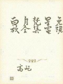 白月梵星免费播放全集电视剧