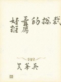 好看的总裁小说推荐