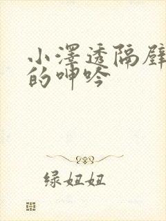 小泽透隔壁人妻的呻吟