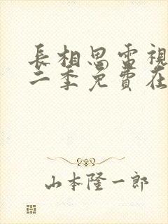 长相思电视剧第二季免费在线观看