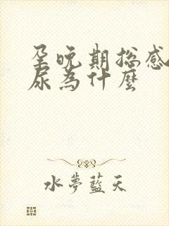 孕晚期总感觉漏尿为什么