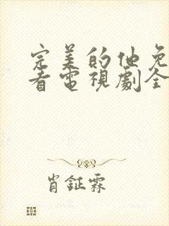 完美的他免费观看电视剧全集