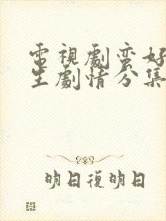 电视剧蛮好的人生剧情分集介绍