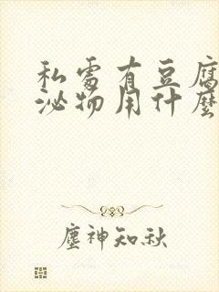 私处有豆腐渣分泌物用什么药