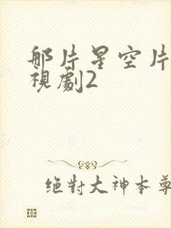 那片星空片海电视剧2