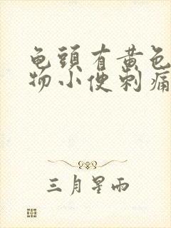 龟头有黄色分泌物小便刺痛