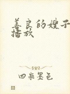 善良的嫂子高清播放