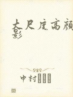 大尺度高颜值电影