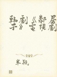 韩剧《邻居的妻子》电视剧中文完整版