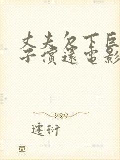 丈夫欠下巨债妻子偿还电影