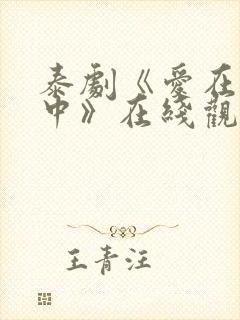 泰剧《爱在空气中》在线观看