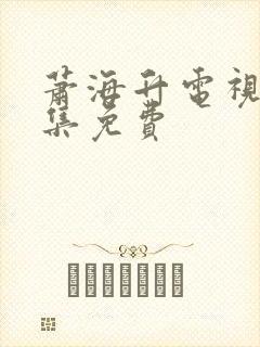 萧海升电视剧全集免费