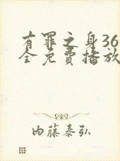 有罪之身36集全免费播放