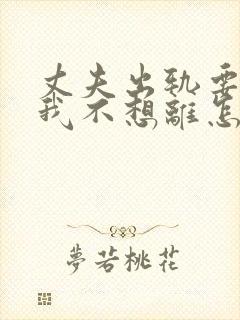 丈夫出轨要离婚我不想离怎么办封面