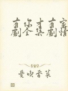 有你才有家电视剧全集剧情介绍