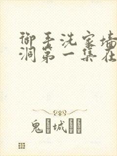 御手洗家墙壁破洞第一集在线看