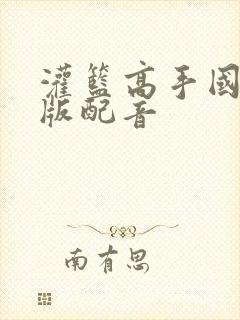 灌篮高手国语原版配音