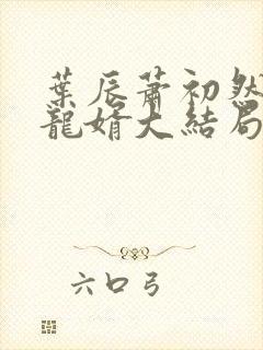 叶辰萧初然上门龙婿大结局