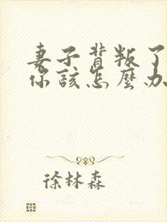 妻子背叛了婚姻你该怎么办封面