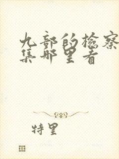 九部的检察官全集哪里看