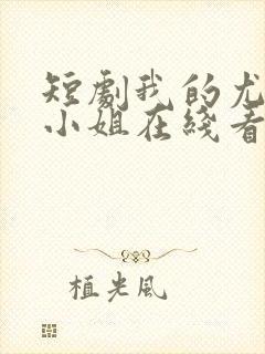 短剧我的尤物大小姐在线看免费封面