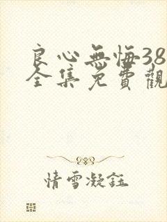 良心无悔38集全集免费观看