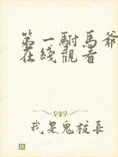 第一驸马爷全集在线观看