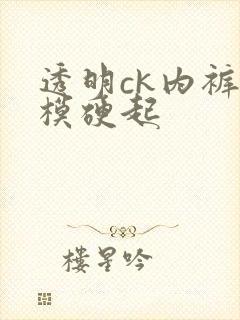 透明ck内裤男模硬起