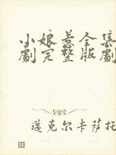 小娘惹全集电视剧完整版剧情