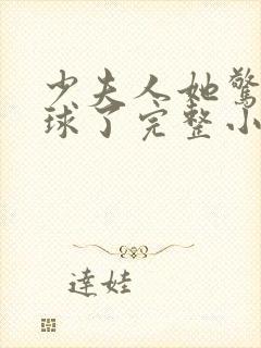 少夫人她惊艳全球了完整小说