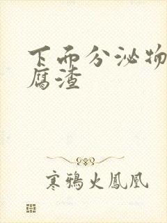 下面分泌物像豆腐渣