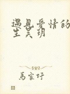 遇见爱情的利先生吴玥