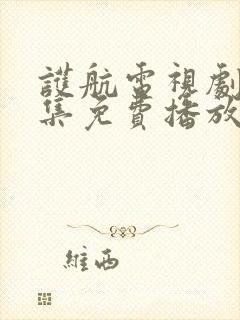 护航电视剧40集免费播放