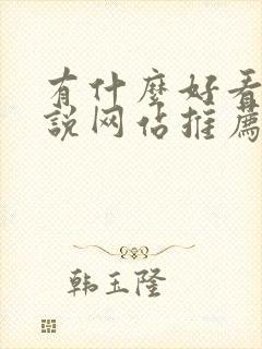 有什么好看的小说网站推荐