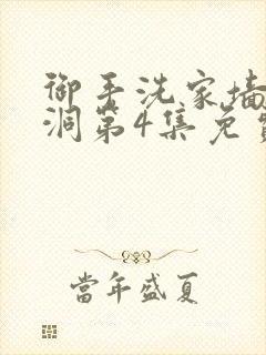 御手洗家墙壁破洞第4集免费观看